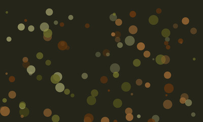 Abstract Background with Circular Bokeh Effect in Earth Tones Ideal for Nature Themed Presentations and Graphic Design Projects Offering a Warm and Serene Aesthetic