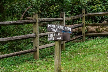Trail Junction, Cromwell Valley Park, MD