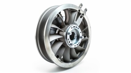 White Background Auto Parts Precision: Showcasing Intricate Details, Smooth Finishes, and Accurate Dimensions of Engine Components, Brake Parts, and Electrical Assemblies – Ideal Visuals for Automotiv
