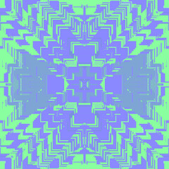 Abstract kaleidoscope design featuring symmetrical patterns. ideal for backgrounds or creative projects.