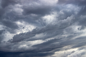 Obraz premium storm clouds in the sky