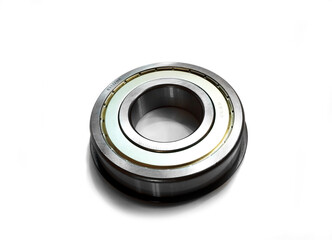 ball bearing 6313ZNR  - roller bearings - roller bearing- Ball bearing - bearings on a white background
