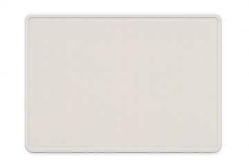 Empty rectangular border with rounded corners for text or graphic content, perfect for templates or information display