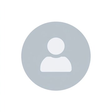 Generic User Profile Icon for Business Applications and Websites