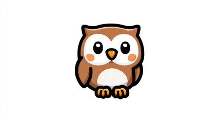 Obraz premium Cute owl illustration