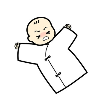 A crying baby