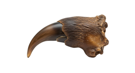Closeup of a Brown Bear Claw with Bone.