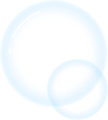 simple clear bubble element
