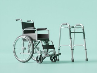 Mobility aids: wheelchairs and walkers