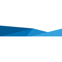 Geometric Footer Border