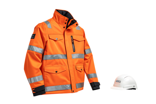 high visibility work jacket safety tips - Powered by Adobe