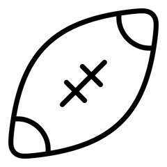 american football icon line