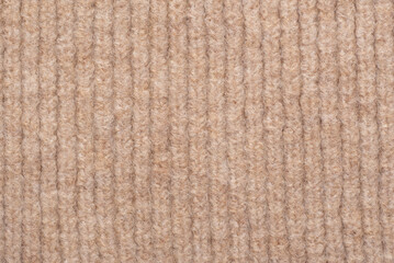 Background texture of brown woven fabric for wear made of fiber synthetic and wool
