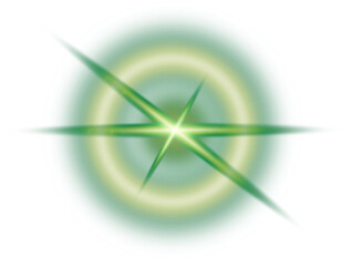Green Cosmic Gleam Pathway