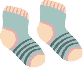 socks_minimal_art