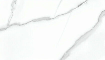 Closeup of White Marble Texture with Gray Veins.