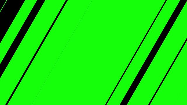 Modern Green Diagonal Line Transition. Contemporary aesthetic for vlogs and trailers.