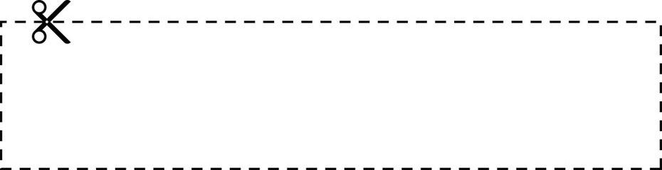 Cutting scissors geometric