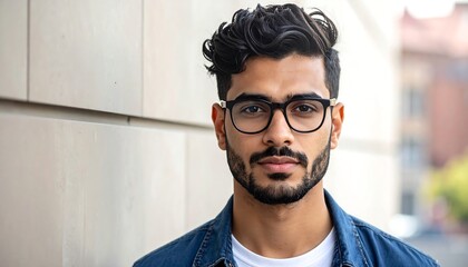 Portrait of Stylish Man