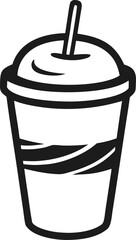 Cold Brew Coffee in a Plastic Cup Doodle