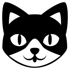 Cat flat vector illustration