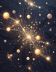 Fine dotted abstract decorative texture