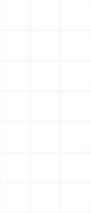 Loose space grid layout on portrait 9:21 transparent background ratio. Grid 3x7