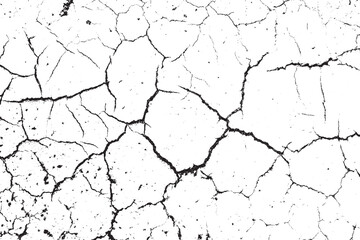 Obraz premium Abstract Distressed Monochrome Cracked Surface