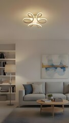 Minimalist and Modern Living Room Lighting