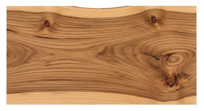 Tavolo legno massello venature naturali luce calda. AI Generated