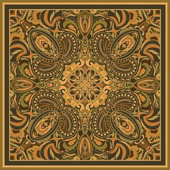 Elegant Pink Paisley Pattern for Bandana