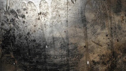 Scratched metal texture grunge industrial distressed background with stains, weathered surface, abstract worn appearance, rough closeup, water drops - Powered by Adobe