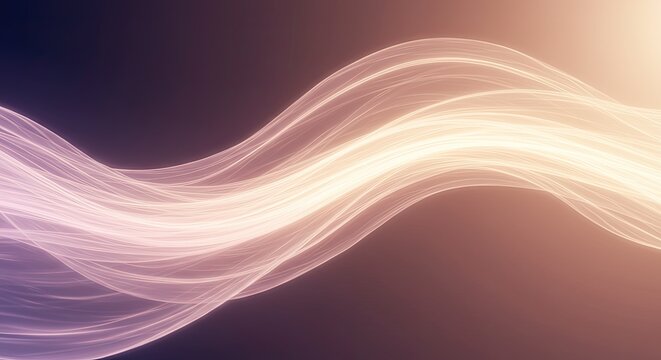 Energy Waves Visualization of Soft Waves in Light, bringing the viewer closer to the serene pulse of the universe, where each wave is a reminder of the calm within chaos.