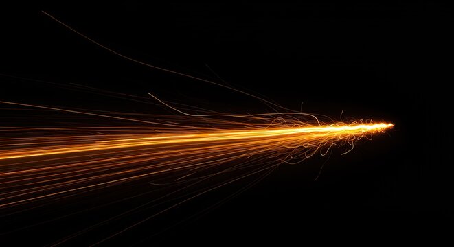 Flowing Energy Dark Atmosphere with a Touch of Glow, where the hint of light suggests new beginnings, guiding the way forward through the darkness.