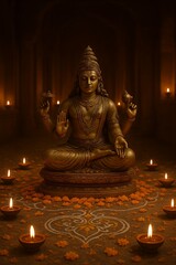 Fototapeta premium Diwali-Light of Hope 1
