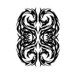 Ornamental Tribal Shield Design