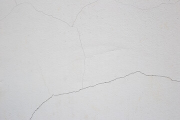 Crack concrete texture surface background. Close-up Detail of Diagonal Cracks in Cement Floor.