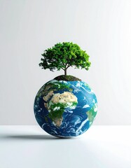 Earth with a tree (2)