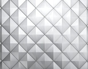 Abstract geometric pattern of light gray triangles