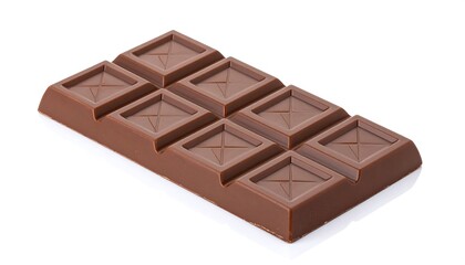 Chocolate bar close-up