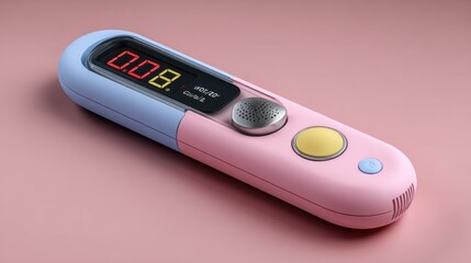 Portable Digital Lancing Device for Blood Sugar Testing