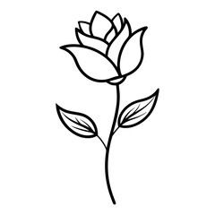 vector illustration of a flower