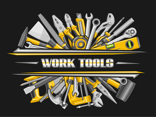Vector Border for Work Tools