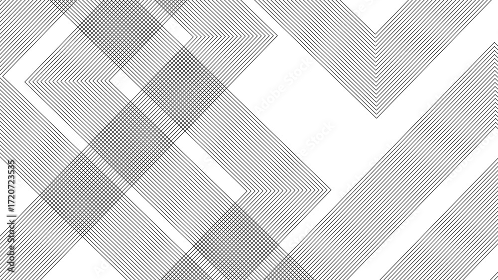 Wall mural abstract parallel wave line elegant white striped diagonal line technology creative concept web text
