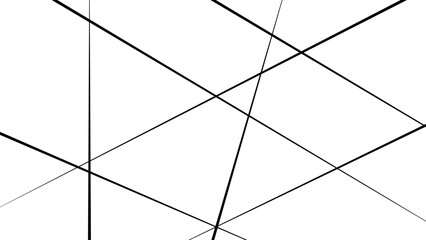 Abstract white background with random black lines, abstract Colors move by location and produce smooth color transitions.