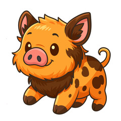 Chibi Piglet - 05 for Farm Animal Set