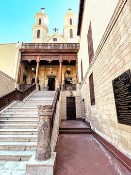 Ancient Coptic church built above a Roman fortress
Hanging Church, Egypt, Coptic, church, Christian