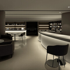 interior of modern office
