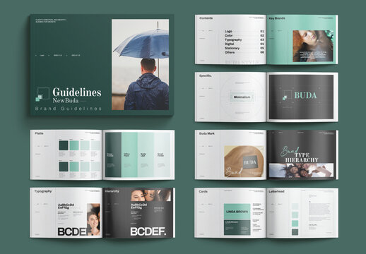 Brand Guideline Brochure Template