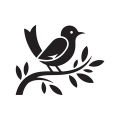 Simple Wildlife Symbol for Branding and Design